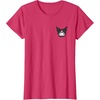 image:imageSanrio Kuromi Front and Back Logo Tee Shirt TShirtRed Heather