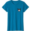 image:imageSanrio Kuromi Front and Back Logo Tee Shirt TShirtSapphire Blue
