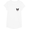 image:imageSanrio Kuromi Front and Back Logo Tee Shirt TShirtWhite