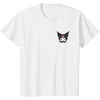 image:imageSanrio Kuromi Front and Back Logo Tee Shirt TShirtWhite