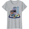 image:imageToca Life x Hello Kitty amp Friends Arcade TShirtHeather Grey