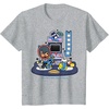 image:imageToca Life x Hello Kitty amp Friends Arcade TShirtHeather Grey