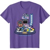 image:imageToca Life x Hello Kitty amp Friends Arcade TShirtPurple Heather