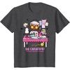 image:imageToca Life x Hello Kitty amp Friends BE Creative TShirtDark Heather Grey