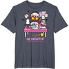 image:imageToca Life x Hello Kitty amp Friends BE Creative TShirtHeather Blue