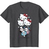 image:imageToca Life x Hello Kitty amp Friends Balloons TShirtDark Heather Grey