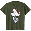 image:imageToca Life x Hello Kitty amp Friends Balloons TShirtOlive Green