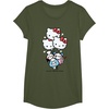 image:imageToca Life x Hello Kitty amp Friends Balloons TShirtOlive Green