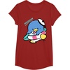 image:imageTuxedosam Beach Day Summer TShirtCranberry Red