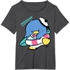 image:imageTuxedosam Beach Day Summer TShirtDark Heather Grey