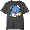 image:imageTuxedosam Beach Day Summer TShirtDark Heather Grey