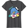 image:imageTuxedosam Beach Day Summer TShirtDark Heather Grey