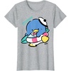 image:imageTuxedosam Beach Day Summer TShirtHeather Grey