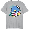 image:imageTuxedosam Beach Day Summer TShirtHeather Grey