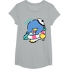 image:imageTuxedosam Beach Day Summer TShirtHeather Grey