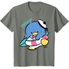 image:imageTuxedosam Beach Day Summer TShirtOlive Heather