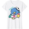 image:imageTuxedosam Beach Day Summer TShirtWhite