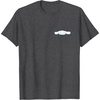 image:imageCinnamoroll Front and Back Logo Tee Shirt TShirtDark Heather Grey