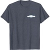 image:imageCinnamoroll Front and Back Logo Tee Shirt TShirtHeather Blue