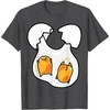 image:imageGudetama Lazy Egg Twins Tee Shirt TShirtDark Heather Grey