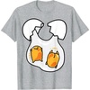 image:imageGudetama Lazy Egg Twins Tee Shirt TShirtHeather Grey