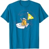 image:imageGudetama The Lazy Egg Sail Away Tee Shirt TShirtSapphire Blue