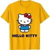 image:imageHello Kitty Character Front and Back TShirt SmallGolden Yellow
