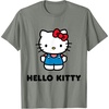 image:imageHello Kitty Character Front and Back TShirt SmallOlive Heather