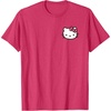 image:imageHello Kitty Front and Back Logo Tee Shirt TShirtRed Heather