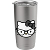 image:imageHello Kitty Nerd Glasses Black Stainless Steel Insulated TumblerBrushed Steel