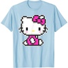 image:imageHello Kitty Official Pixel Tee Shirt TShirtBaby Blue