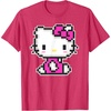 image:imageHello Kitty Official Pixel Tee Shirt TShirtRed Heather