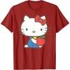 image:imageHello Kitty Retro Apple Design Tee Shirt TShirtCranberry Red