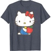 image:imageHello Kitty Retro Apple Design Tee Shirt TShirtHeather Blue