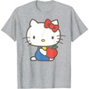 image:imageHello Kitty Retro Apple Design Tee Shirt TShirtHeather Grey