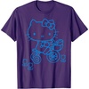 image:imageHello Kitty Retro Bike Ride Tee Shirt TShirtPurple