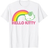image:imageHello Kitty St Patricks Rainbow Tee Shirt TShirtWhite