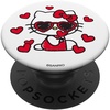 image:imageHello Kitty Sunglasses and Hearts PopSockets Adhesive PopGripAdhesive PopGrip