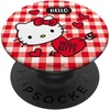 image:imageHello Kitty Valentine Gingham and Hearts PopSockets MagSafe PopGrip for iPhoneStandard