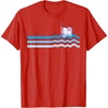 image:imageHello Kitty Wave Ocean Beach Scuba Snorkel TShirtRed