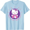image:imageHello Kitty Yoga Peace Love Lotus Meditation TShirtBaby Blue