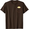 image:imagePompompurin Chest Pocket TShirtBrown