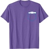 image:imageSANRIO Cinnamoroll Chest Pocket TShirt  UnisexAdults and Kids  White  Short Sleeve  Classic Fit  Cotton Polyester  Machine Wash  SmallPurple Heather