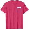 image:imageSANRIO Cinnamoroll Chest Pocket TShirt  UnisexAdults and Kids  White  Short Sleeve  Classic Fit  Cotton Polyester  Machine Wash  SmallRed Heather