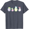 image:imageSanrio Hello Kitty Keroppi My Melody Pompompurin Easter Eggs TShirtHeather Blue