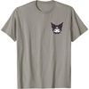 image:imageSanrio Kuromi Front and Back Logo Tee Shirt TShirtSlate Grey