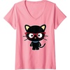 image:imageWomens Chococat Nerd Glasses VNeck TShirtPink