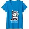 image:imageWomens Pochacco Summer Drink VNeck TShirtSapphire Blue