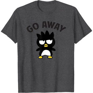 image:imageBadtz  Maru Go Away Shirt TShirtDark Heather Grey