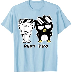 image:imageBadtzMaru Best Bros Tee Shirt TShirtBaby Blue